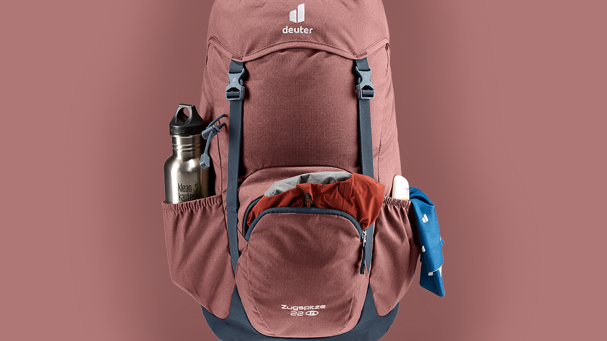 DEUTER Zugspitze 24 - Plecak turystyczny z siatką dystansową na krótkie wycieczki